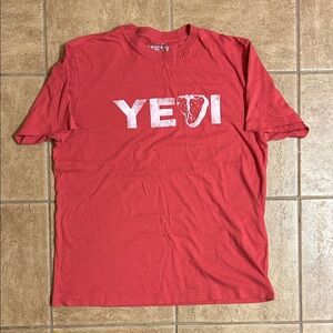 YETI Red Short Sleeve Tee